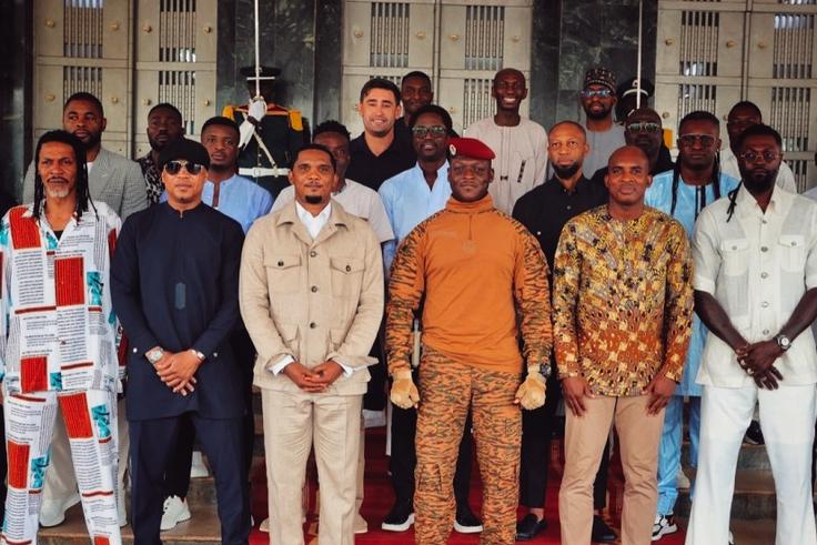 Ibrahim Traore reopens stadium with special match between military and African stars