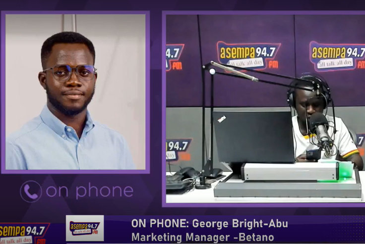 Betano Ghana's Marketing Manager, George Bright-Abu