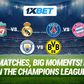 Bet on the best matches of the Champions League round 4 on 1xBet!