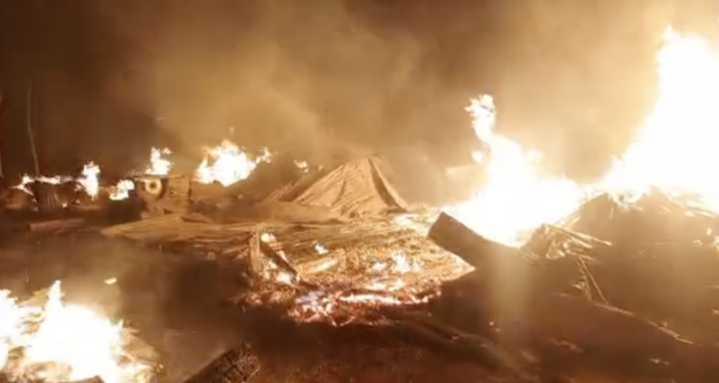 Fire destroys Tamale Timber Market days after Kantamanto fire disaster