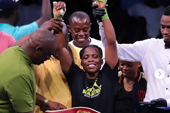 Abigail Quartey crowned WIBF world champion - Photo credit, 29PhotoStudio