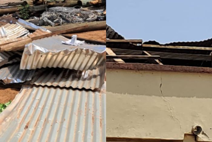 Rainstorm kills 7-year-old girl, destroys several shops in Damongo