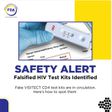 FDA warns of falsified HIV test kits in circulation, urges immediate checks