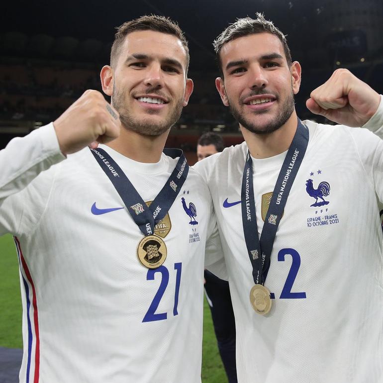 Lucas Hernandez and Theo Hernandez