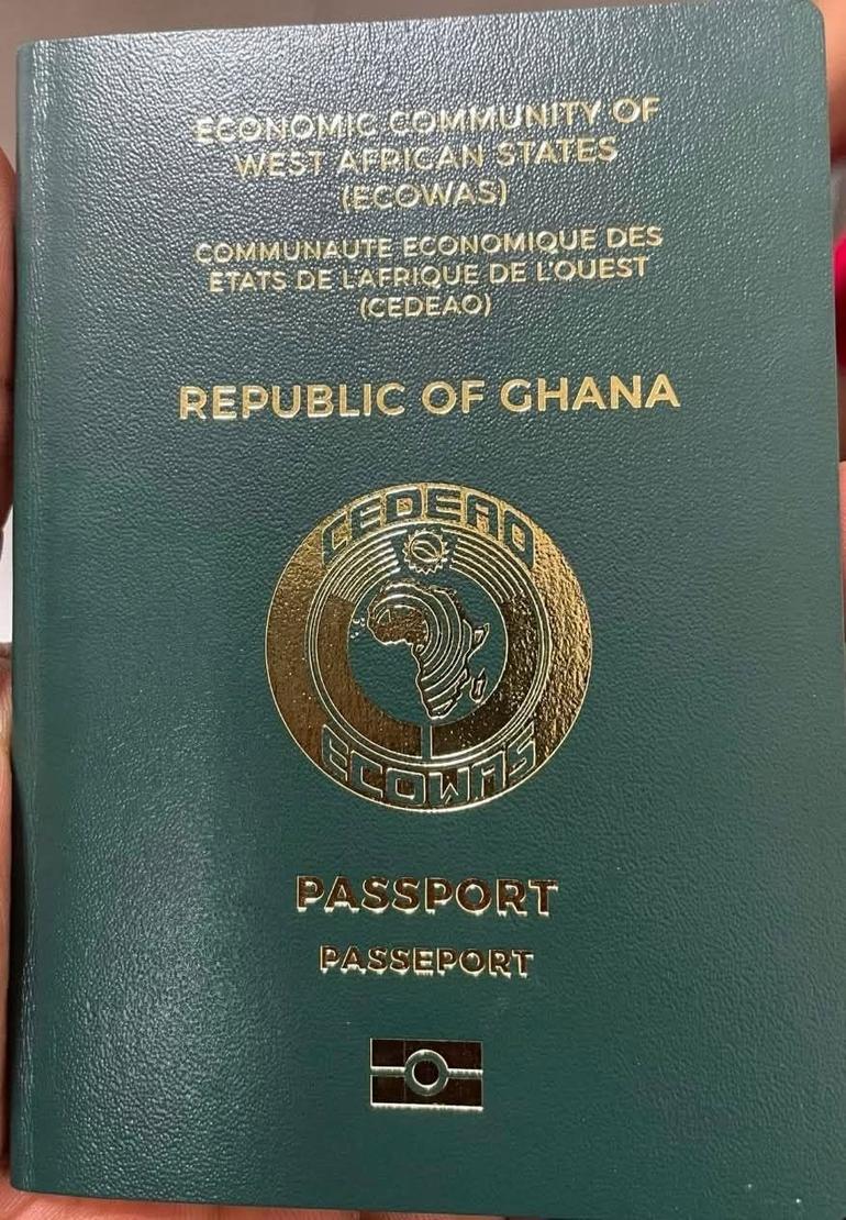 Ghana’s new chip-embedded passport