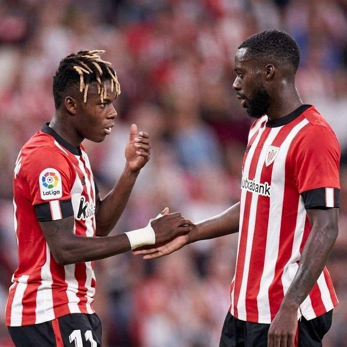 Iñaki Williams (right) and Nico Williams (left)