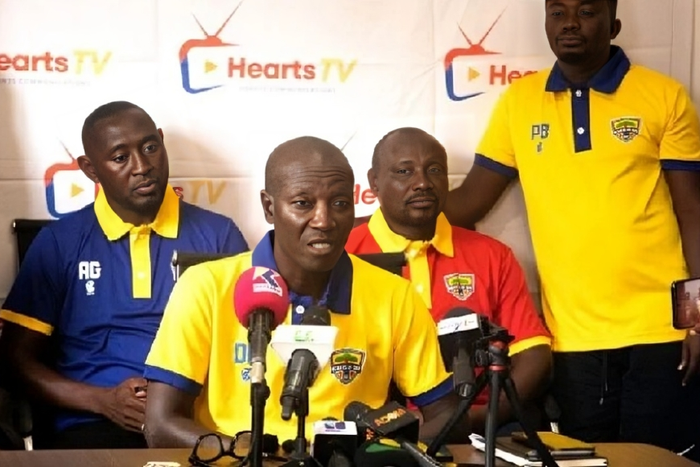 'I'm very impressed' – Didi Dramani hails Hearts players despite loss to Kotoko