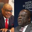 Minister of the Federal Capital Territory (FCT), Nyesom Wike (left), Ghanaian businessman Sir Sam Jonah (right)