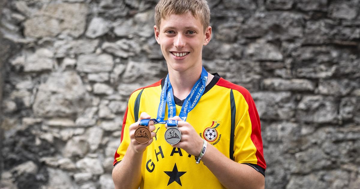 Trey Haun Wins Silver at 2026 Unicycle World Championship | Pulse Ghana