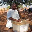 Walewale: Dr Bawumia confident of winning as he wears white to cast ballot
