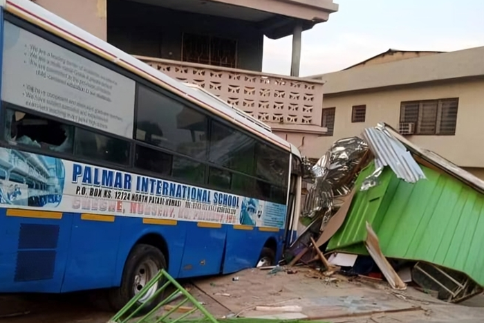 A/R: School bus crushes woman, plumber, to death at Patase