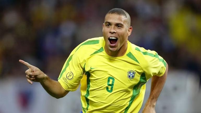 Ronaldo Nazario Luis De Lima with his unique haircut featured at the 2002 World Cup. (fifa.com)
