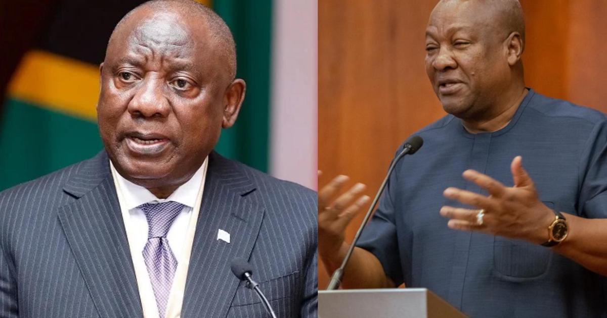 Ramaphosa pleads with Mahama to ask other African countries 