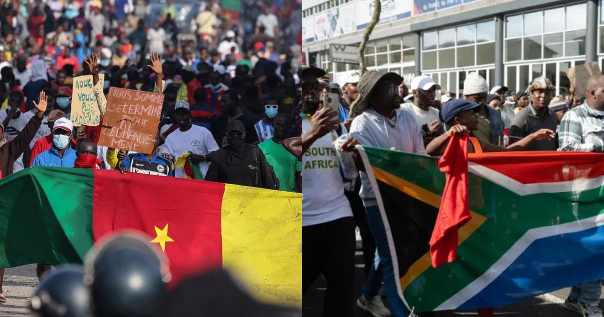 Top 10 most disliked countries in Africa