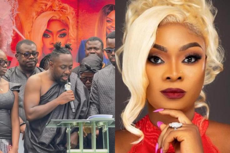 Choirmaster breaks down in tears as he bids emotional farewell to late Beverly Afaglo