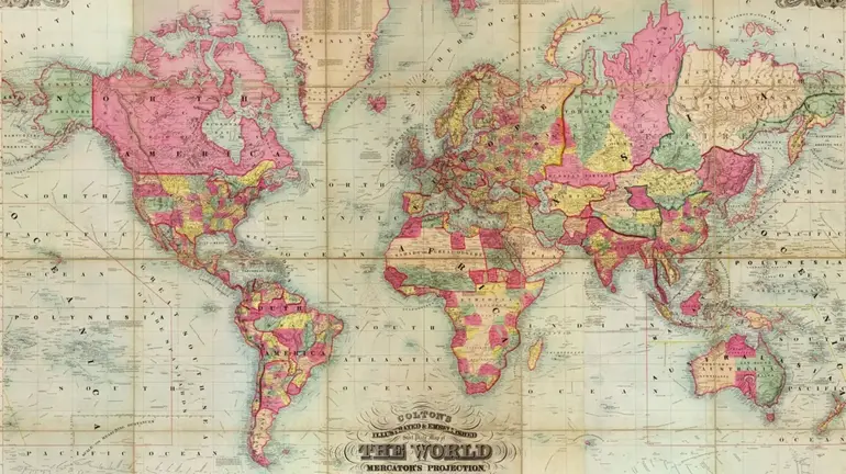 The Mercator projection has been around since the 16th Century and was vital for navigating the oceans