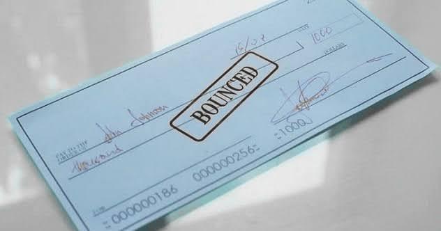 A dud cheque