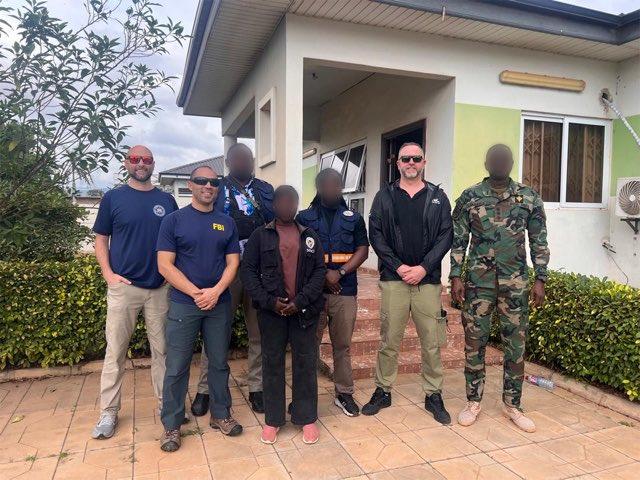 FBI arrests over 130 alleged scammers in Ghana, uncovers nearly $10m in losses