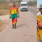 Man, 65, who walked from Kumasi to Accra to honour President Mahama gets car, other gifts