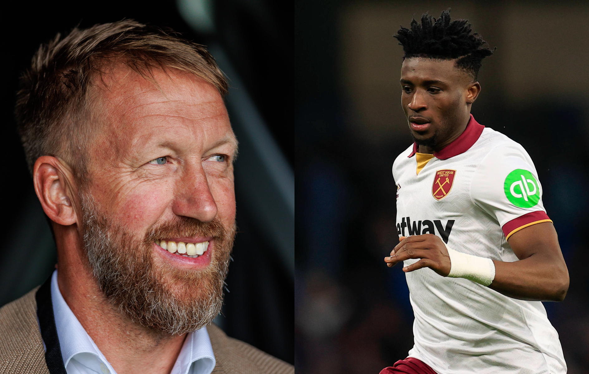 Mohammed Kudus to play under new manager as West Ham name Graham Potter coach