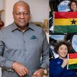 President Mahama celebrates NASA Astronaut Christina Koch on historic Artemis II moon mission