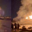 1 dead, 3 injured after fuel tanker collides with tipper truck and catches fire on Accra-Tema Motorway