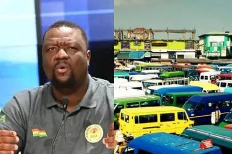 DVLA Chief Executive Officer Julius Neequaye Kotey (left)