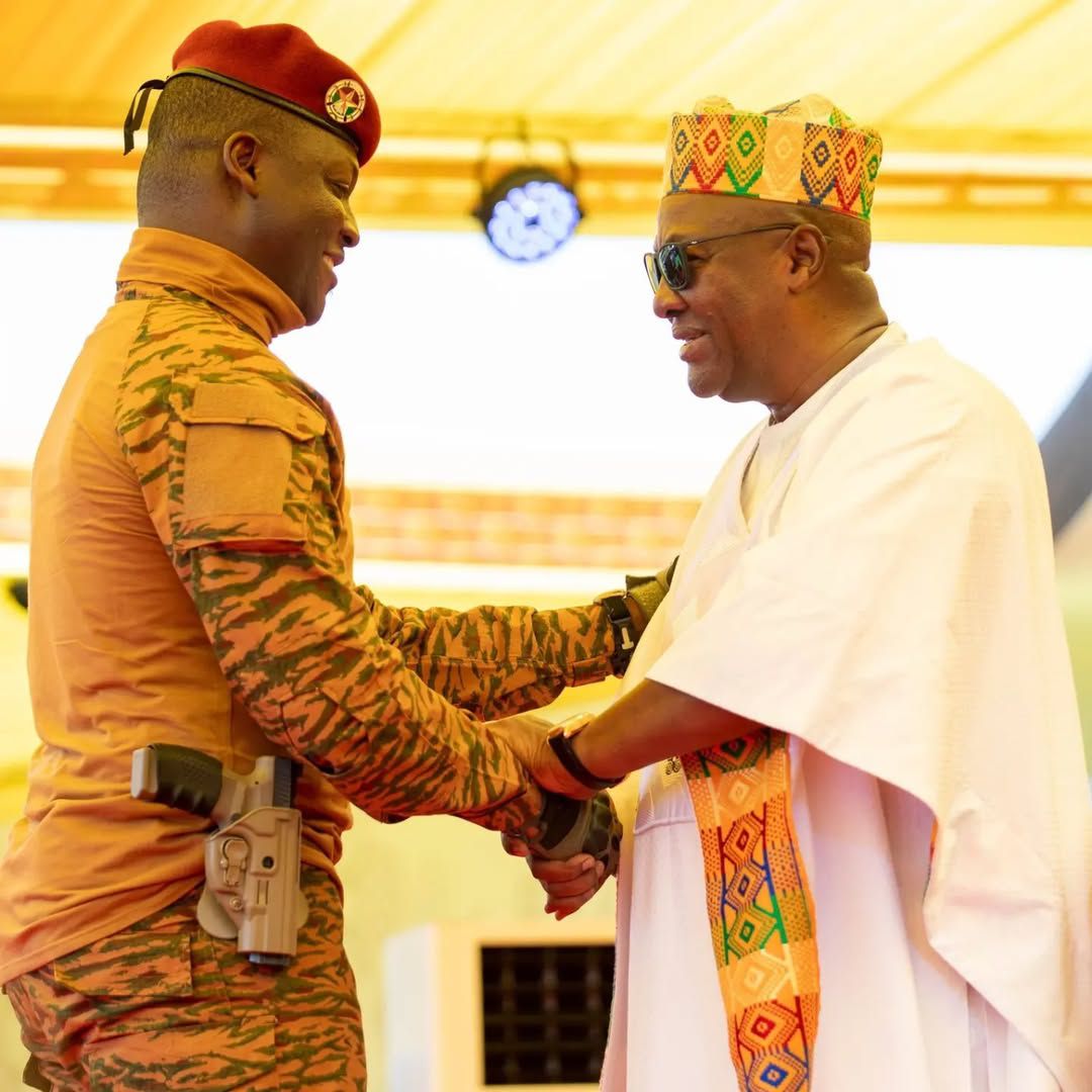 Mahama meets Capt. Ibrahim Traoré, pledges to rebuild ECOWAS-Sahel Alliance ties