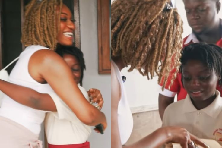 Wendy Shay pledges full educational sponsorship for viral dancing girl, Tracy