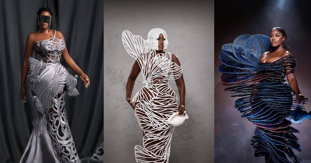 Best AMVCA red carpet outfits by Ghanaian actress Nana Akua Addo from 2023-2026