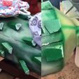 Extraordinary coffin used for dead Ghanaian palm wine tapper's burial sparks reactions