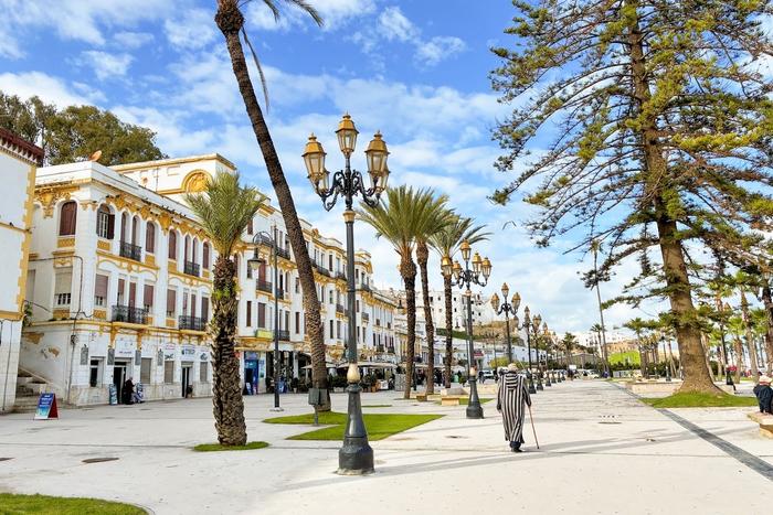 The ancient port city of Tangier via awaygowe.com