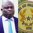 Asante Kwaku Berko, former Goldman Sachs banker (left) and EOCO's Logo (right)