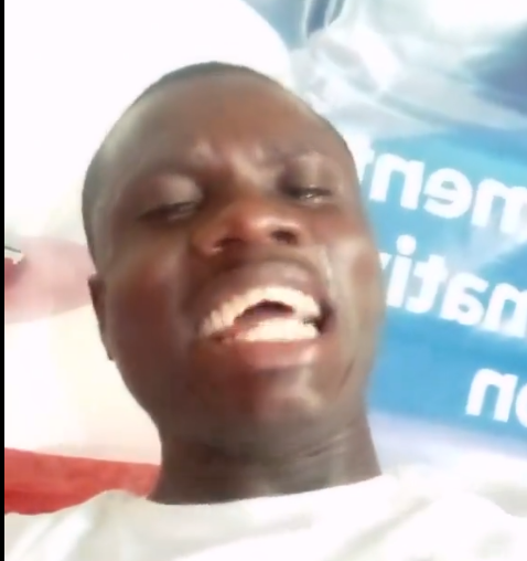 Distraught NPP supporter cries over party\'s electoral defeat, calls Ghanaians ungrateful