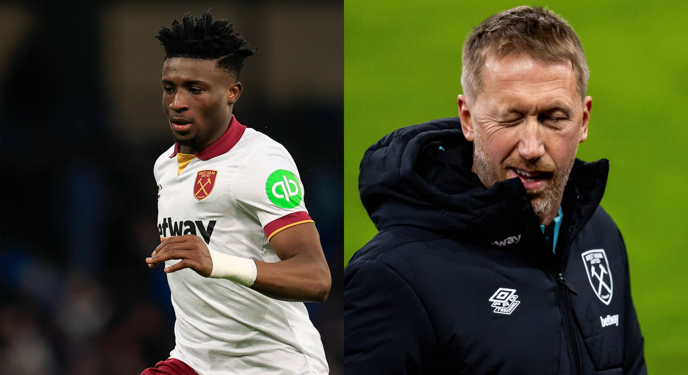 ‘Mo was really dangerous’ – Graham Potter impressed with Mohammed Kudus’ versatility 