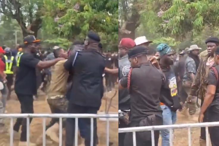 Heavy blows fly as thugs disrupt Ashanti Region council of state election (video)