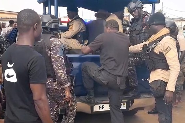 Ablekuma North Re-Run: Suspected fake security officers arrested near polling station