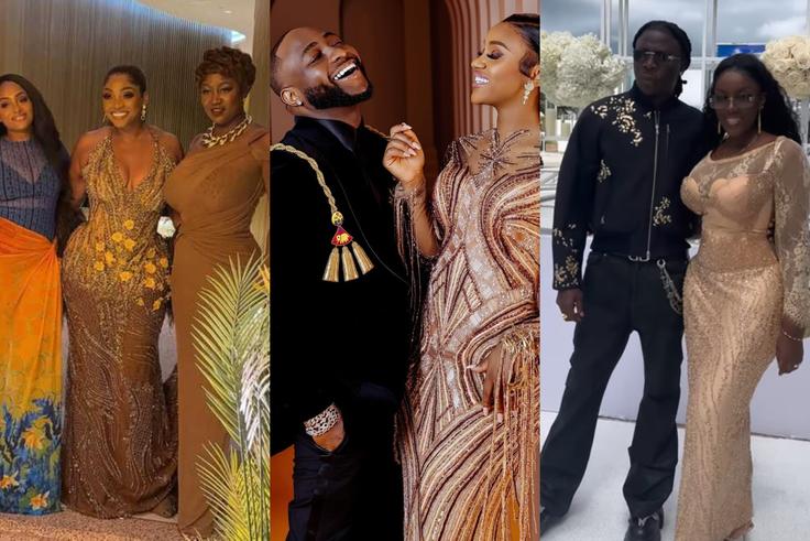 Ghanaian stars who attended Davido and Chioma’s $3.7m Miami wedding