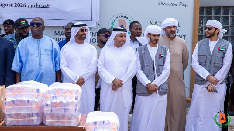 UAE donates US$1m relief items to June flood victims in Ghana