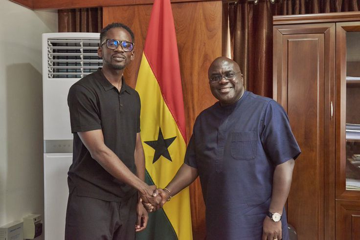 Mr Eazi arrives in Ghana days after lavish wedding to Temi Otedola