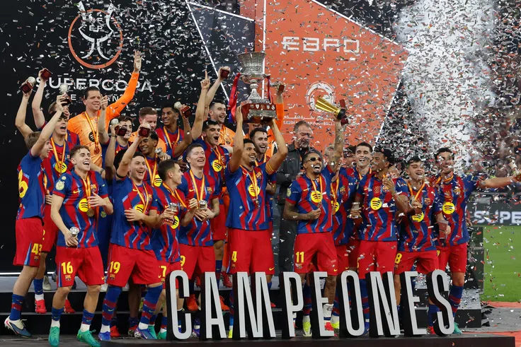 Raphinha brace fires Barcelona past Real Madrid to claim Supercopa glory