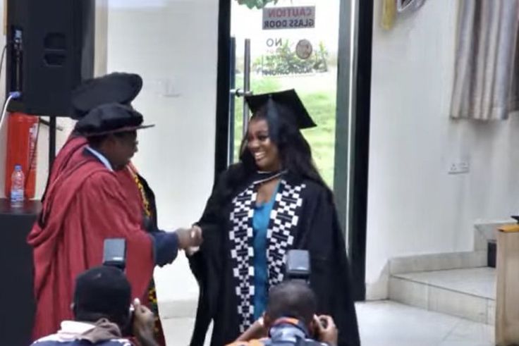 Jackie Appiah earns master’s degree from the University of Ghana