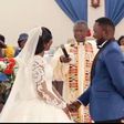 Reactions as officiating pastor gives hilarious advice to couple at wedding(VIDEO)
