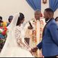 Reactions as officiating pastor gives hilarious advice to couple at wedding(VIDEO)