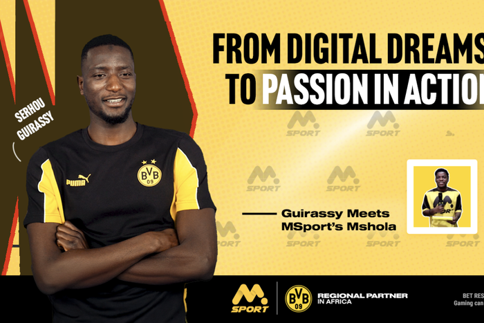 MSport's MShola meets Serhou Guirassy: From digital dreams to passion in action
