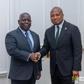 Prime Minister of the Commonwealth of Bahamas, The Hon. Philip Edward Davis and Ghana's Foreign Minister, Samuel Okudzeto Ablakwa