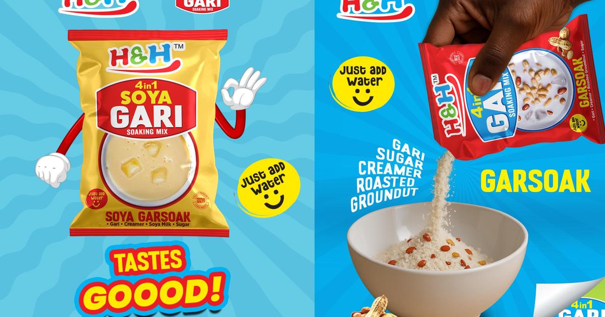 Ghanaians embrace the creamy revolution of HnH Gari Mix | Pulse Ghana