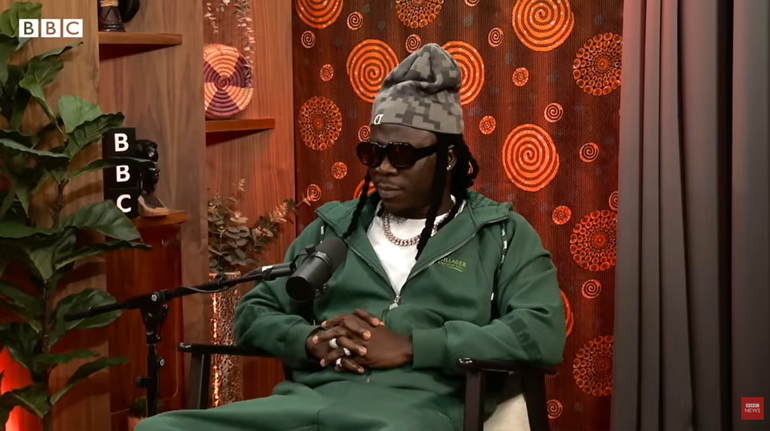 Stonebwoy speaking on the BBC’s This Is Africa show monitored by Pulse Ghana