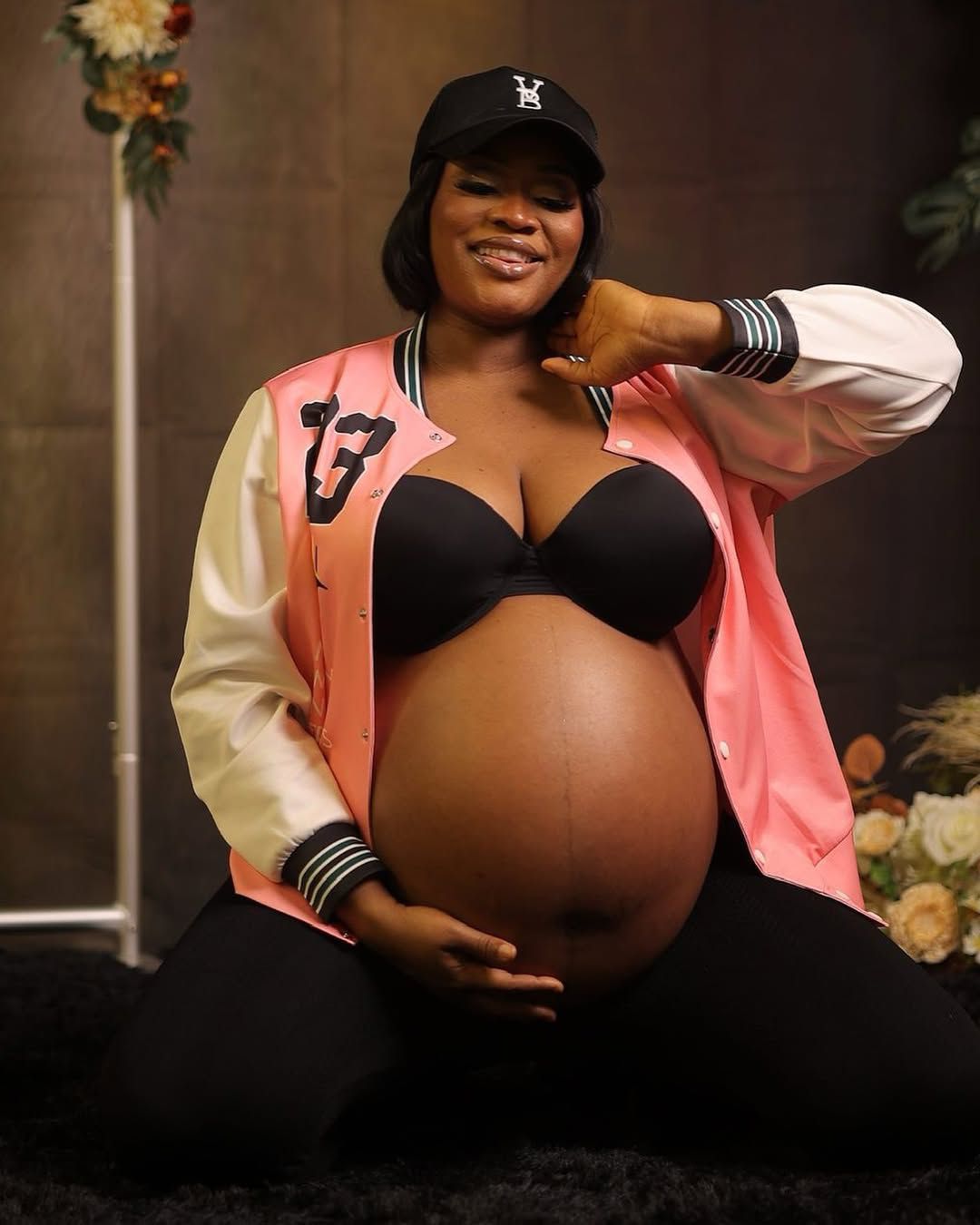 MzGee breaks the internet with stunning baby bump reveal