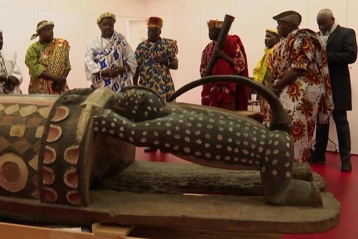 Talking Drum returns to Ivory Coast 110 years after being seized by France